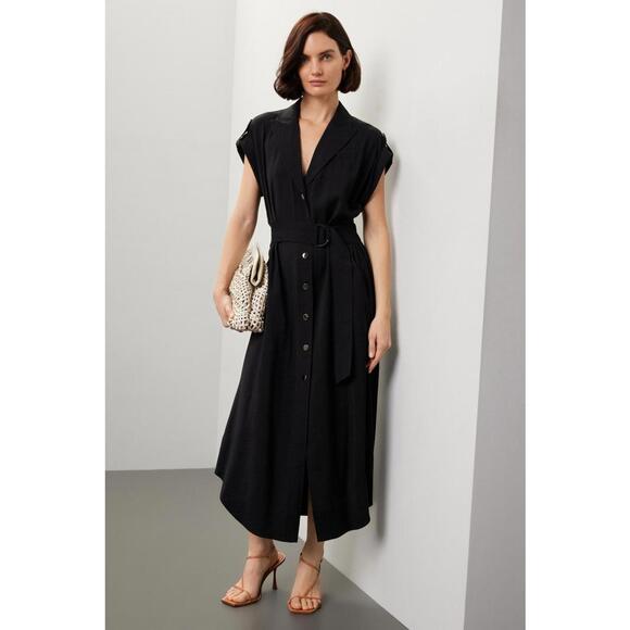 Ramy Brook Black Celia Dress Size M As Is Condition